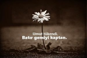 üzgün sözler