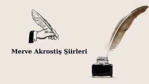 merve akrostiş